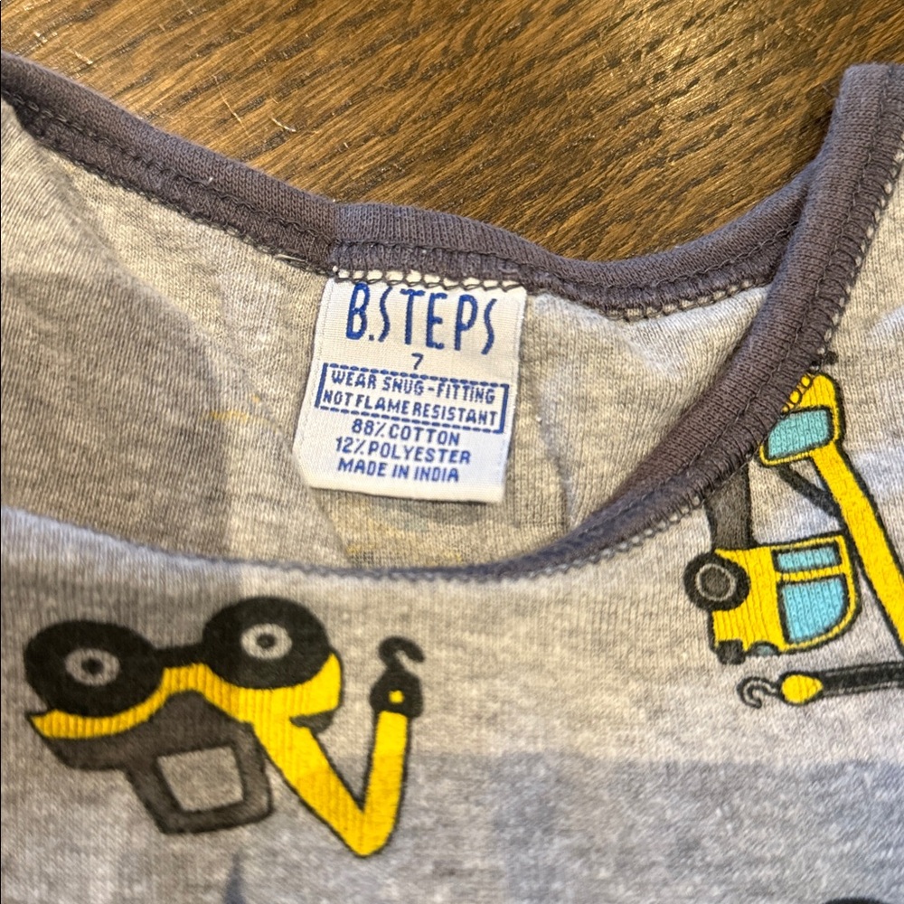 B Steps Pajama Set - Picture 2 of 3